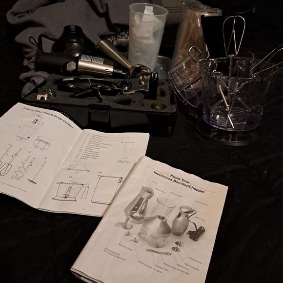 Wolfgang Puck new Food Prep Center AND Immersion Blender sets - Picture 3 of 5